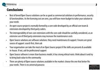 Understand Open Source ecosystems