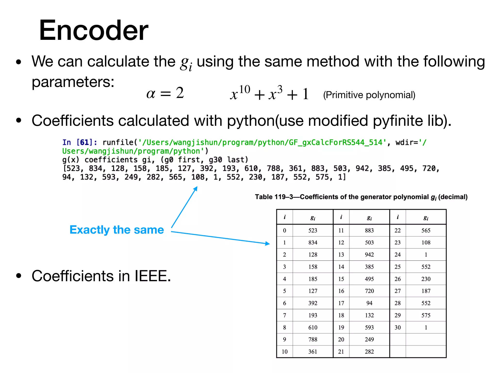 Understanding Reed-Solomon code | PPT