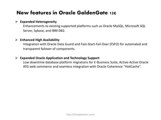 Understanding Oracle GoldenGate 12c | PPTX