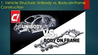 Understanding Vehicle Construction and Materialspptx | PPTX