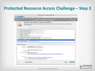Protected Resource Access Challenge – Step 3 
License CC-BY-SA 4.0 (International). 
 