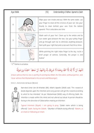 Understanding adhan-iqamah-salah | PDF