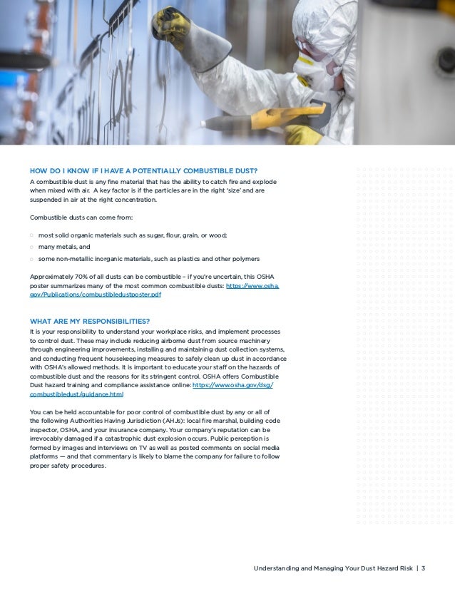 Understanding and Managing Your Dust Hazard Risks