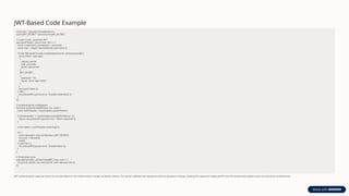 learn jwt like you'll never forget. thread https:... Understanding-Authentication-JWT-vs-Sessions.pptx