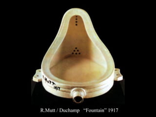 R.Mutt / Duchamp  “Fountain” 1917 