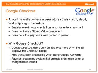 Understanding Electronic Commerce