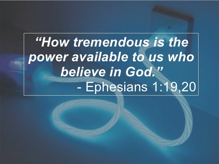 Understanding Gods Power