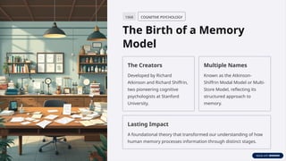 Understanding Atkinson's Stage Model of Information Processing and ...