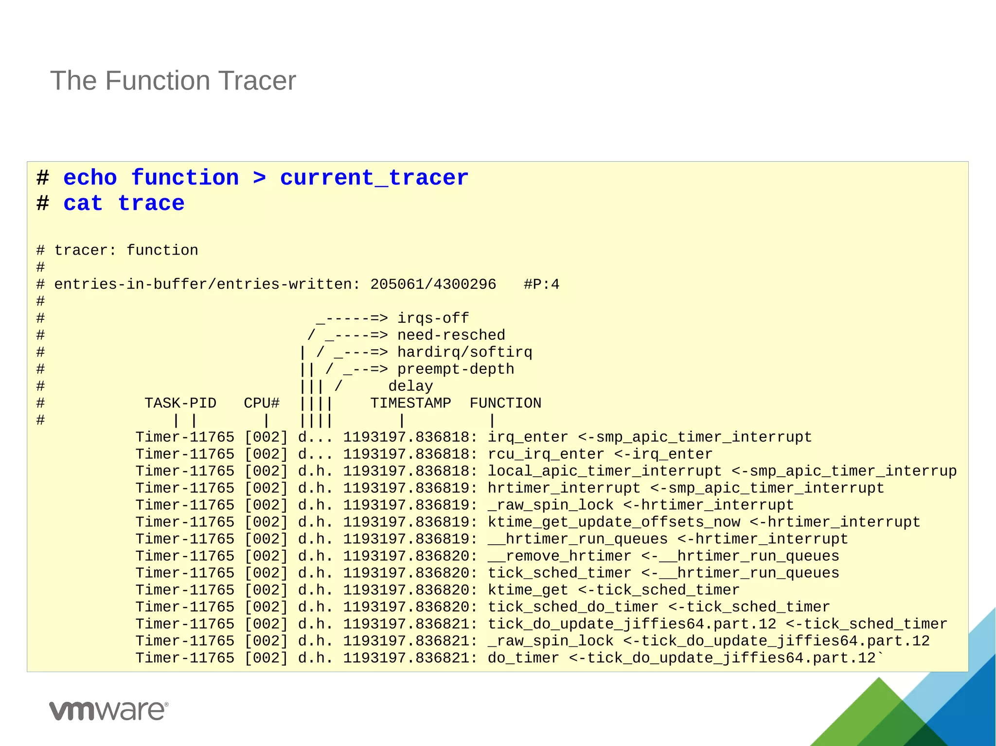 Kernel Recipes 2017 - Understanding the Linux kernel via ftrace ...