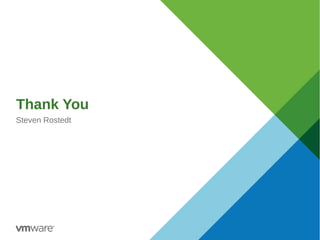 Thank You
Steven Rostedt
 