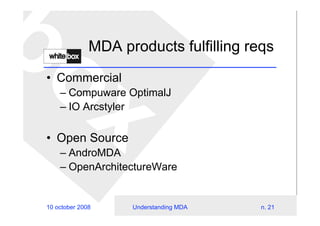 Understanding Mda