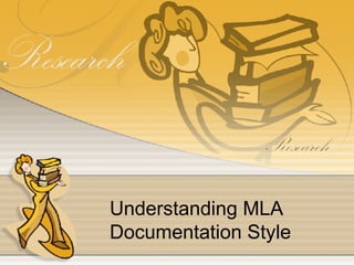 Understanding MLA Documentation Style 