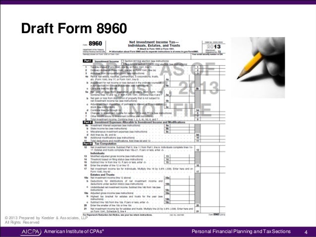understanding the net investment income tax 8960 form