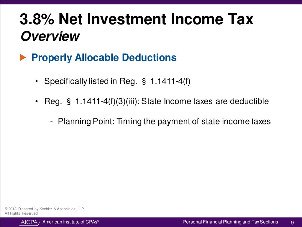 Understanding the Net Investment Tax