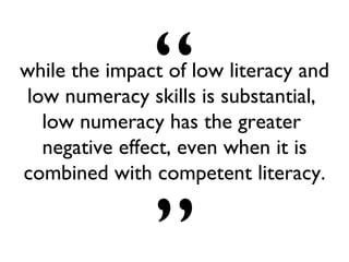 Understanding Numeracy | PPT