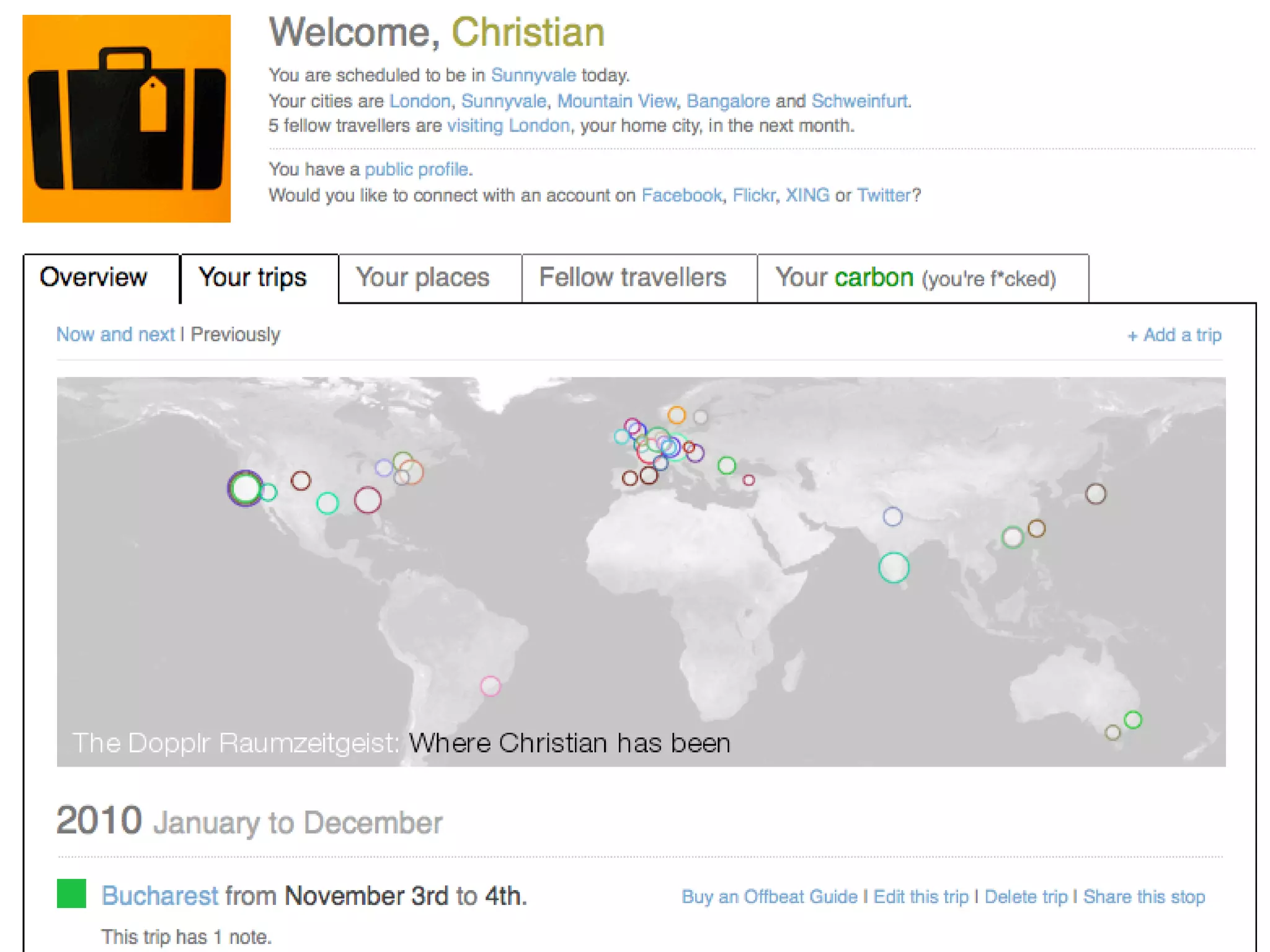 The physical world
can be a real pain.
 