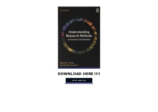 Ebook Understanding Research Methods: An Overview of the Essentials