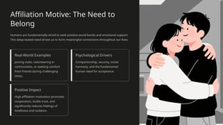 Understanding-Social-Motives-What-Drives-Our-Social-Behavior | PPTX