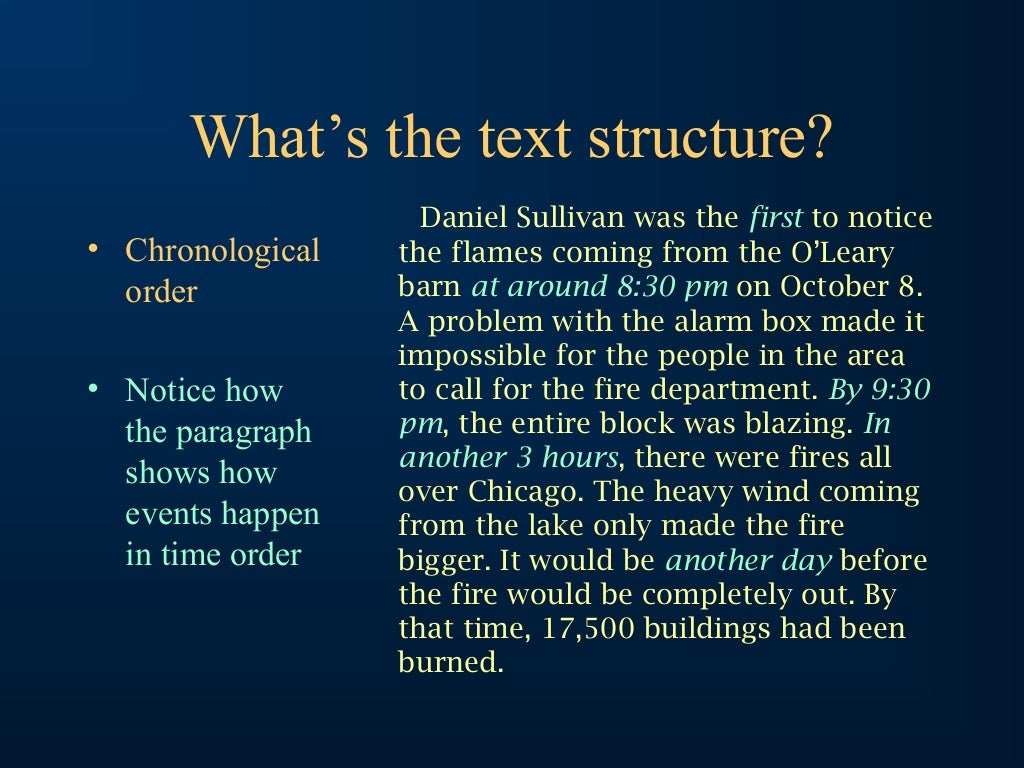 why is the structure of a text so important
