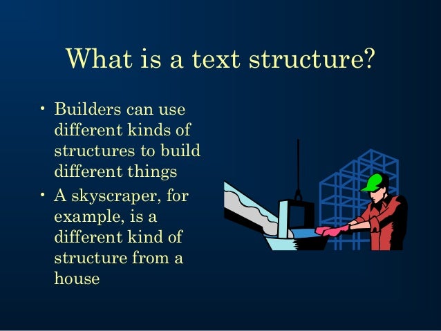text structure powerpoint