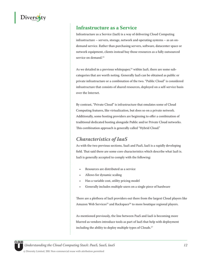 Understanding The Cloud Computing Stack Pdf Cloud Computing Internet