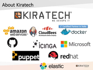 About	Kiratech
1° Certified	Partner	in	Italia
 