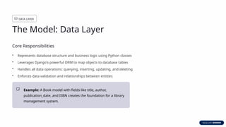 Mastering Django's MVT Architecture for Scalable Web Development | PPTX