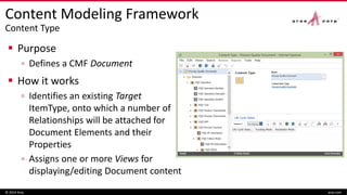 Understanding the New Content Modeling Framework | PDF