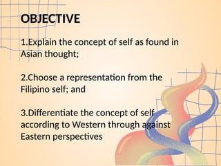 SELF IN WESTERN AND EASTERN THOUGHT .pptx