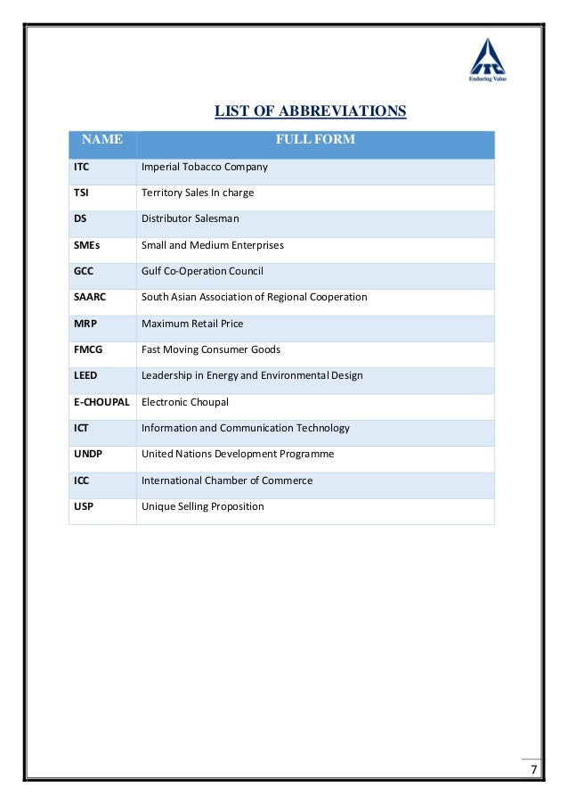 Strategy and Requirements of ITC Stationary Supplies