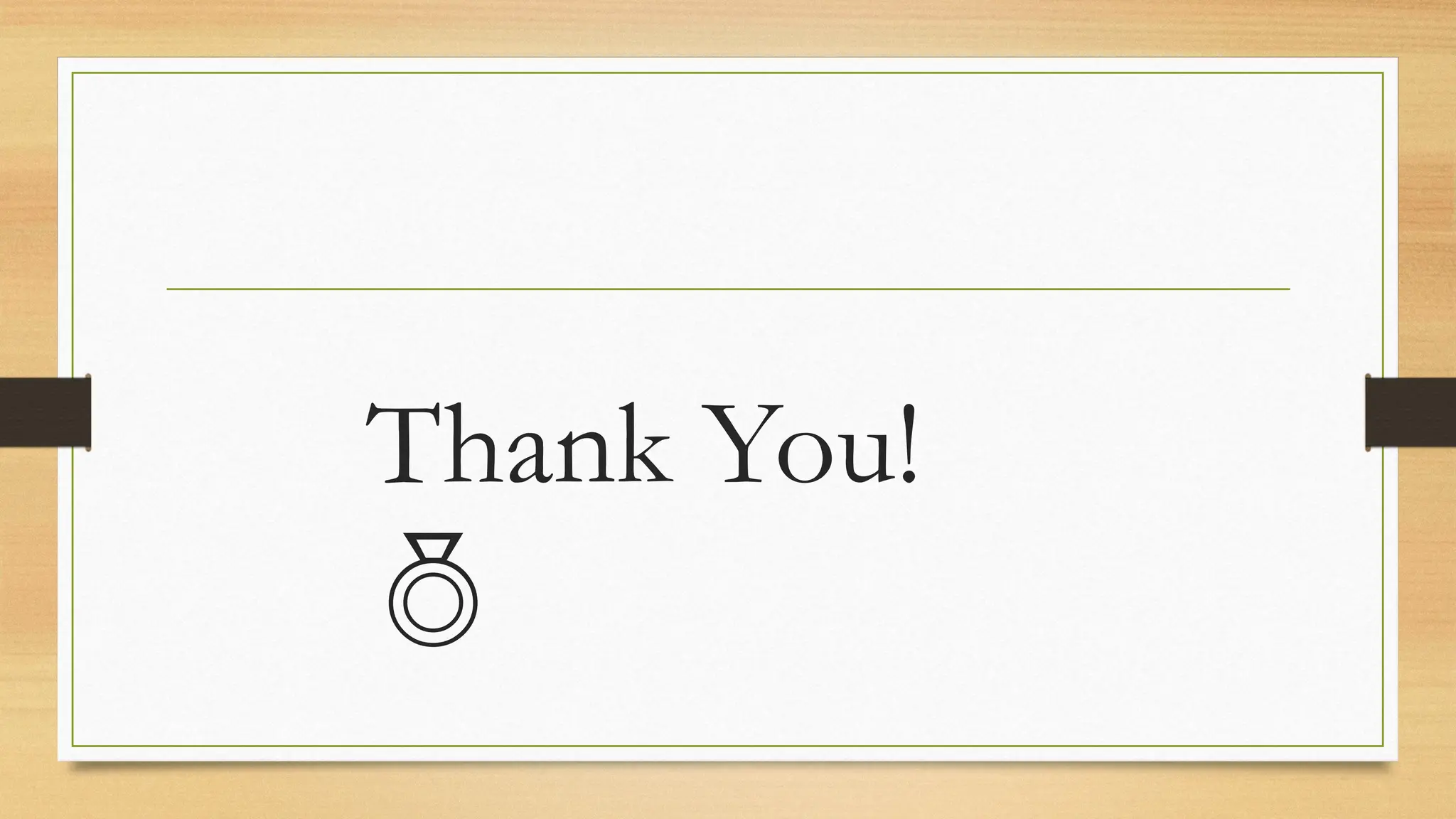 Thank You!

 