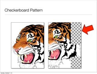 Checkerboard Pattern




Sunday, October 7, 12
 