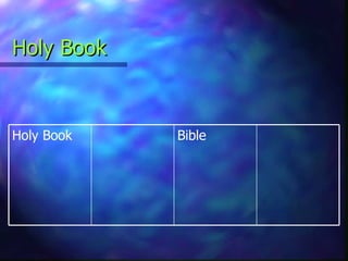 Holy Book Bible Holy Book 