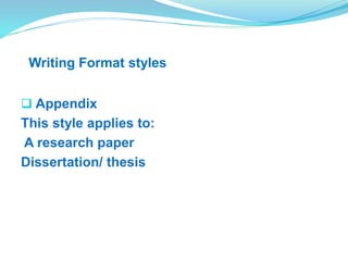 Understanding academic writing | PPTX