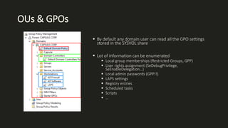 Understanding Active Directory Enumeration | PPTX