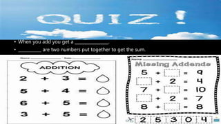 Understanding addition | PPTX
