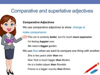 Understanding Adjectives- the ornament of English language | PPTX
