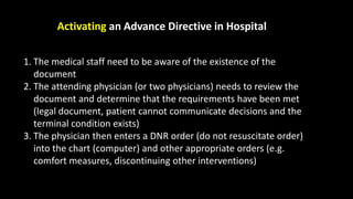 Understanding advance directives | PPTX