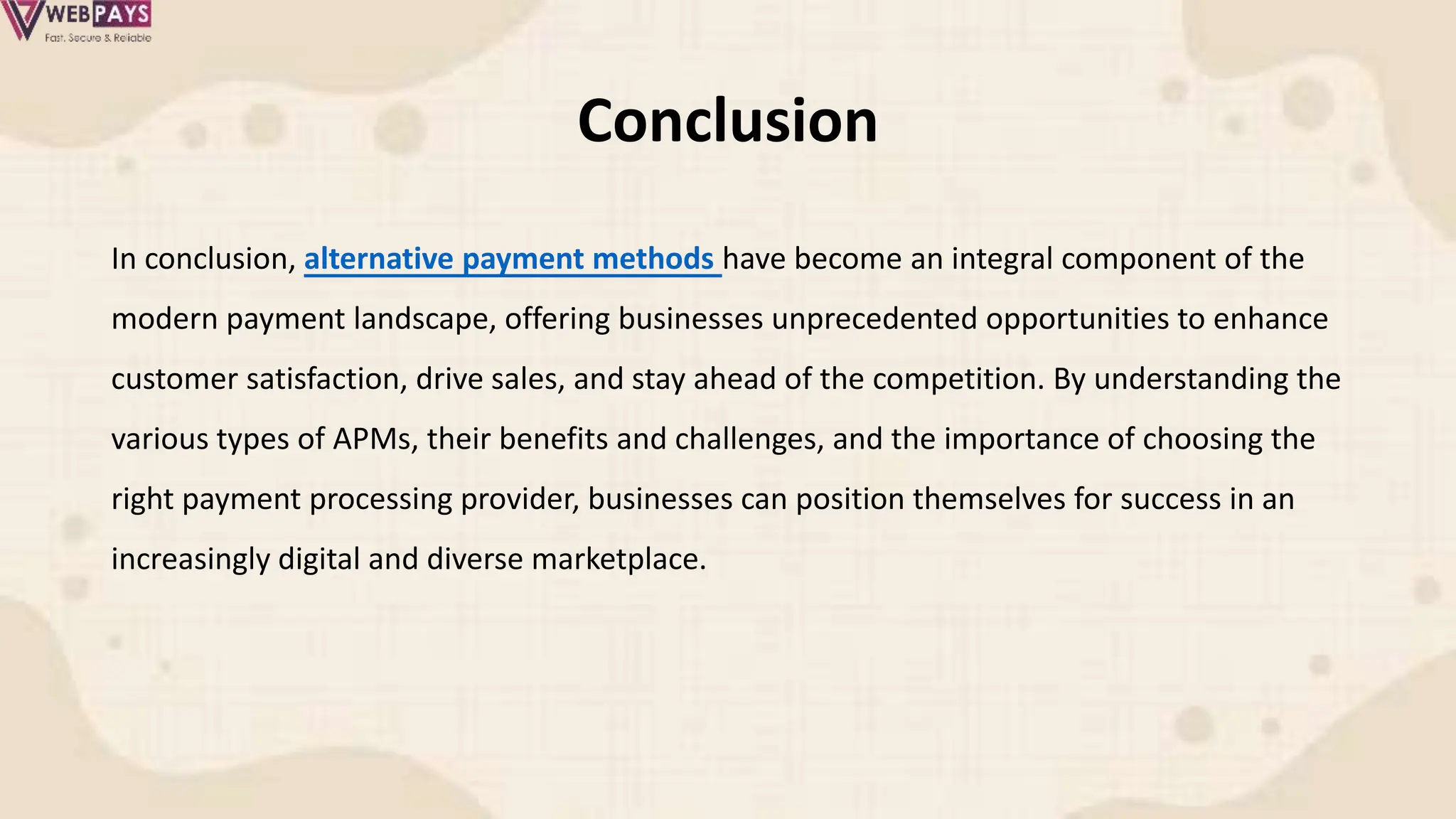 Understanding Alternative Payment Methods Essential Insights for ...