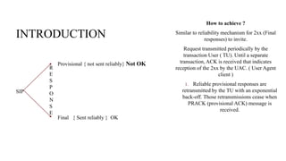 Understanding and compliance of ietf rfc 3262 reliability | PPTX
