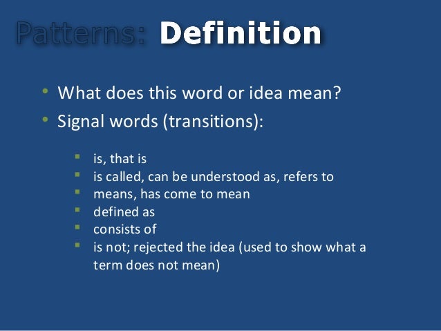 text structure definition