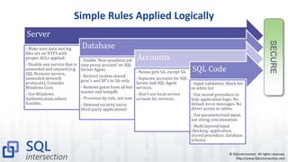 Understanding and preventing sql injection attacks | PPTX | Databases ...