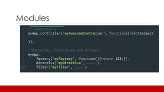 Modules
 