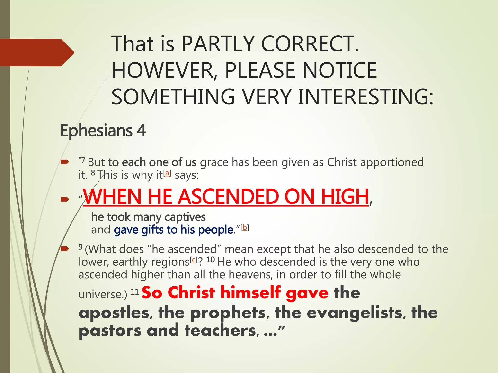 Understanding Apostolic Covering and Prophetic Streams | PPTX