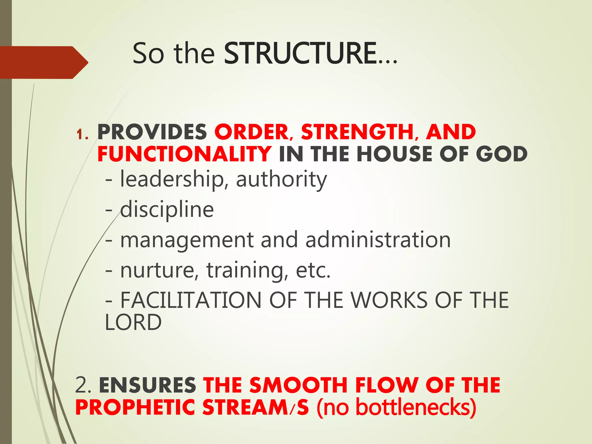 Understanding Apostolic Covering and Prophetic Streams | PPTX