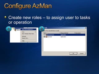 Understanding AzMan In Hyper-V | PPTX