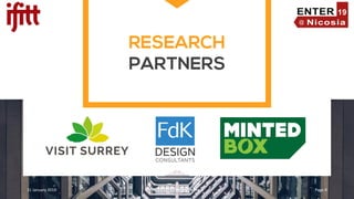 31 January 2019 ENTER2019 – Research Track Page 8
 