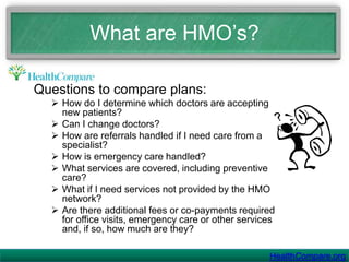 HMO plans