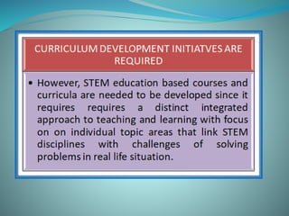 Understanding basics of STEM education | PPTX