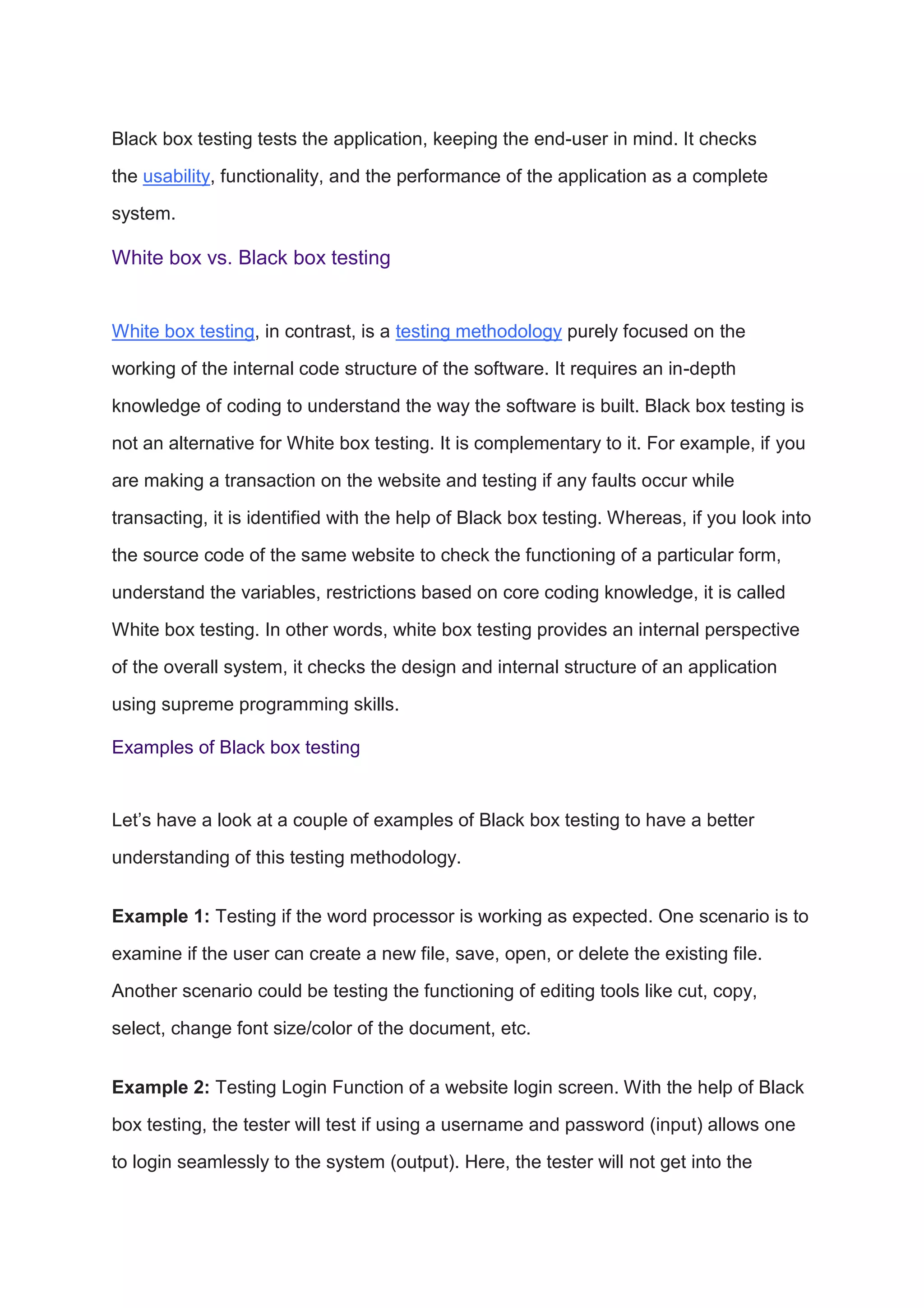 Understanding Black Box Testing – Types, Techniques, and Examples.pdf ...
